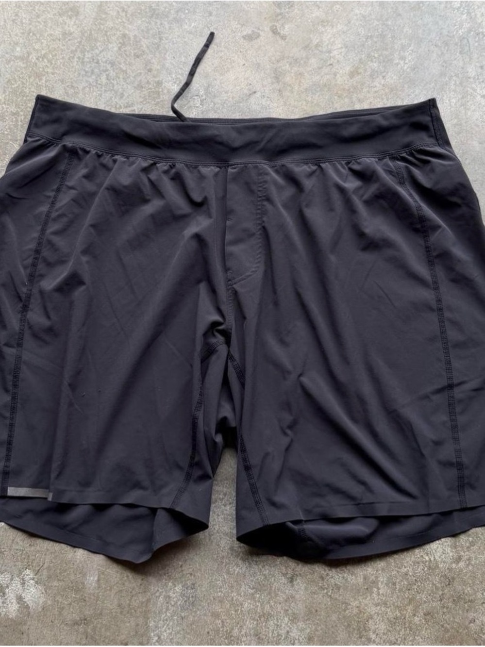 Men's Black Lululemon Athletic Performance Shorts